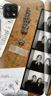 3D пластиковый матовый чехол 'Aesthetic Scrapbook Collage' для Samsung Galaxy A22 5G A226B изображение 13