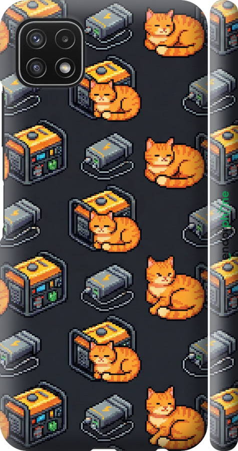 3D пластиковый матовый чехол Autonomous Zone для Samsung Galaxy A22 5G A226B - 6771m-2581 изображение 