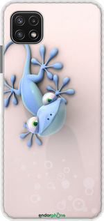 Чехол Bumper чехол Геккончик для Samsung Galaxy A22 5G A226B - 1094pc-2581 изображение 