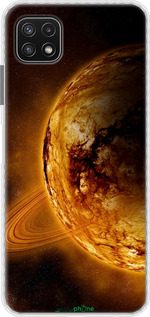 Чехол Bumper чехол Жёлтый Сатурн для Samsung Galaxy A22 5G A226B - 170pc-2581 изображение 