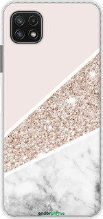 Чехол Bumper чехол Пастельный мрамор для Samsung Galaxy A22 5G A226B - 4342pc-2581 изображение 