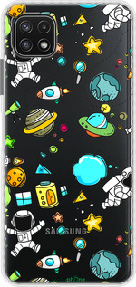 Чохол Bumper чехол Космос для Samsung Galaxy A22 5G A226B - 4735pc-2581 изображение 