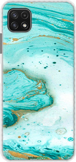 Чехол Bumper чехол Мраморный для Samsung Galaxy A22 5G A226B - 4895pc-2581 изображение 