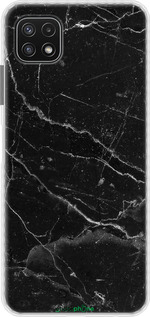 Чохол Bumper чехол Чорний мармур v2 для Samsung Galaxy A22 5G A226B - 5568pc-2581 изображение 