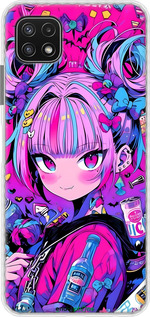 Чохол Bumper чехол Аніме мілаха для Samsung Galaxy A22 5G A226B - 6314pc-2581 изображение 