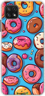 Чохол Bumper чехол Пончики для Samsung Galaxy A22 5G A226B - 6318pc-2581 изображение 