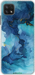Чехол Bumper чехол Акварель для Samsung Galaxy A22 5G A226B - 6320pc-2581 изображение 