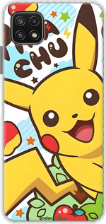 Чохол Bumper чехол Пикачу 2 для Samsung Galaxy A22 5G A226B - 6391pc-2581 изображение 