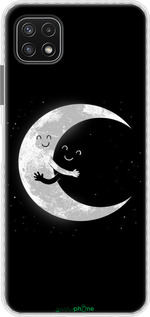 Чехол Bumper чехол Лунные объятия для Samsung Galaxy A22 5G A226B - 6508pc-2581 изображение 