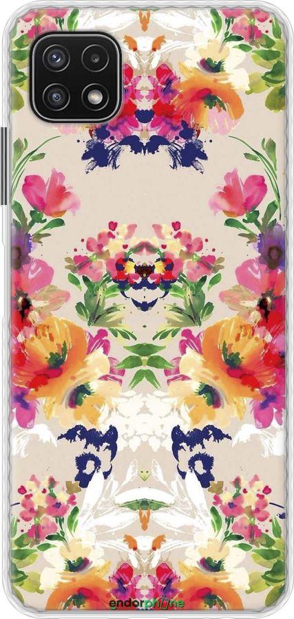 Чехол Bumper чехол Цветочный узор для Samsung Galaxy A22 5G A226B - 1083pc-2581 изображение 