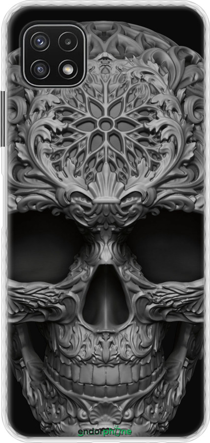Чохол Bumper чехол skull-ornament для Samsung Galaxy A22 5G A226B - 4101pc-2581 изображение 