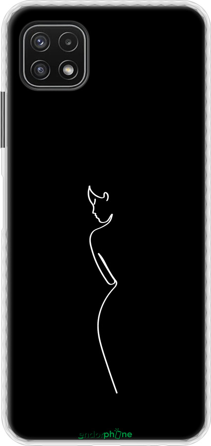 Чохол Bumper чехол Силует1 для Samsung Galaxy A22 5G A226B - 4590pc-2581 изображение 