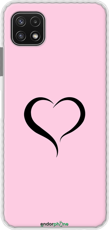 Чехол Bumper чехол Сердце 1 для Samsung Galaxy A22 5G A226B - 4730pc-2581 изображение 