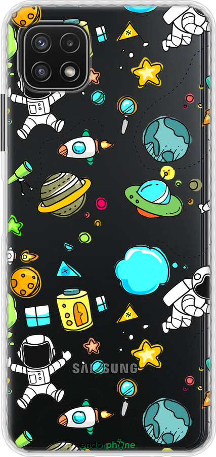 Чохол Bumper чехол Космос для Samsung Galaxy A22 5G A226B - 4735pc-2581 изображение 