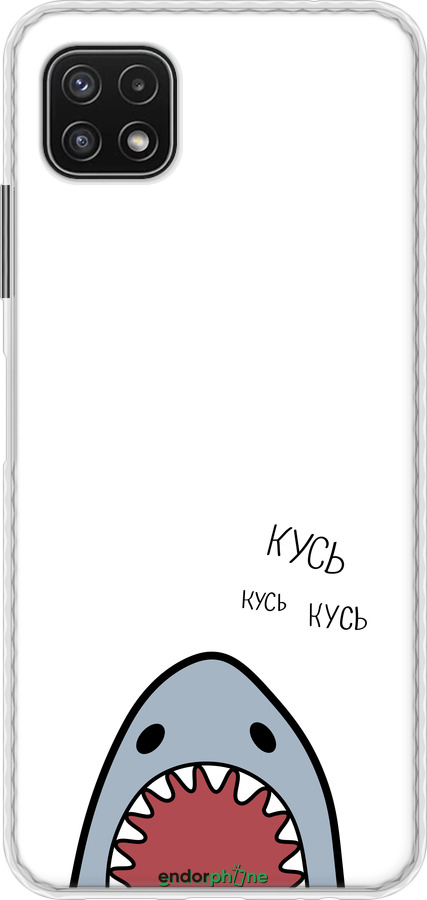 Чохол Bumper чехол Акула для Samsung Galaxy A22 5G A226B - 4870pc-2581 изображение 