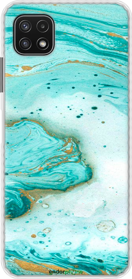 Чехол Bumper чехол Мраморный для Samsung Galaxy A22 5G A226B - 4895pc-2581 изображение 