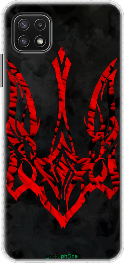 Чехол Bumper чехол Герб Украины v4 для Samsung Galaxy A22 5G A226B - 5319pc-2581 изображение 