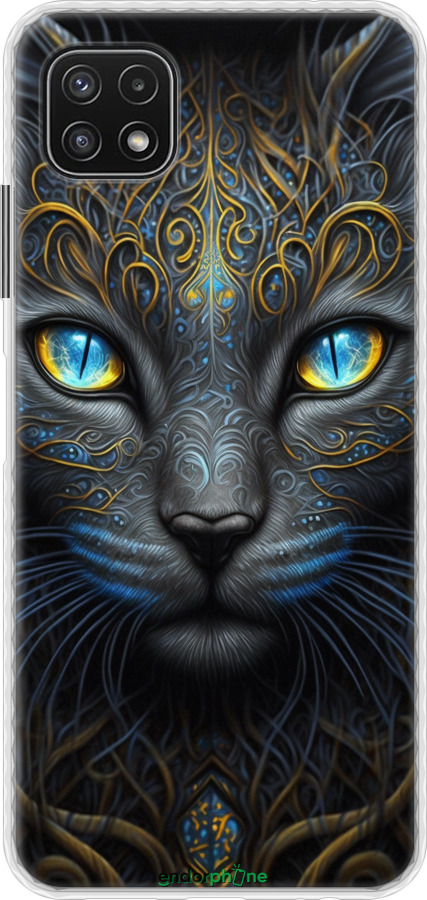 Чохол Bumper чехол Кішка для Samsung Galaxy A22 5G A226B - 5548pc-2581 изображение 