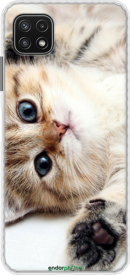 Чохол Bumper чехол Котик для Samsung Galaxy A22 5G A226B - 6024pc-2581 изображение 
