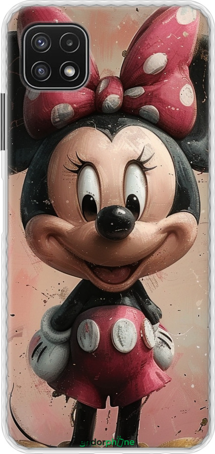 Чехол Bumper чехол Minnie Mouse для Samsung Galaxy A22 5G A226B - 6054pc-2581 изображение 