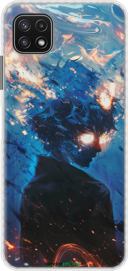 Чохол Bumper чехол Сатору Годжо для Samsung Galaxy A22 5G A226B - 6129pc-2581 изображение 