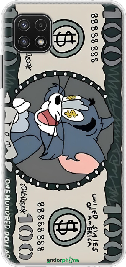 Чехол Bumper чехол Том и джерри для Samsung Galaxy A22 5G A226B - 6291pc-2581 изображение 