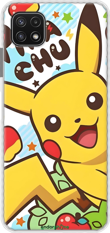 Чохол Bumper чехол Пикачу 2 для Samsung Galaxy A22 5G A226B - 6391pc-2581 изображение 