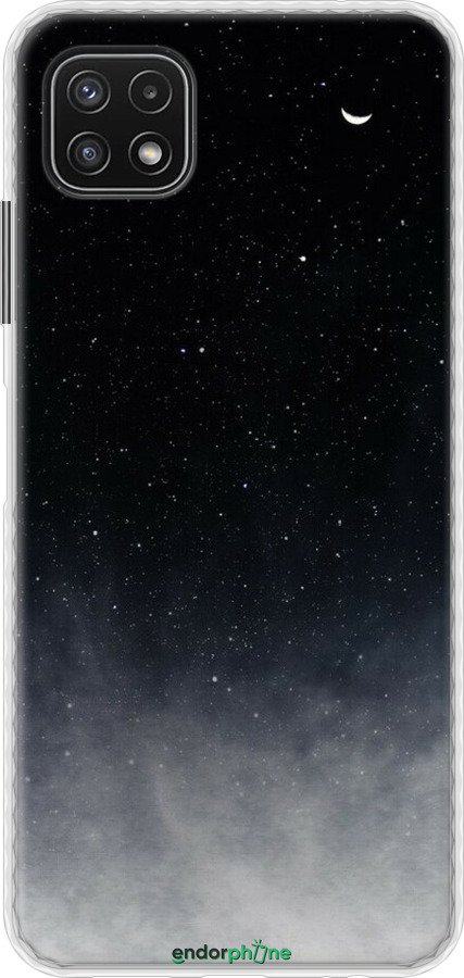 Чохол Bumper чехол Голубые облака, Голубая луна для Samsung Galaxy A22 5G A226B - 6396pc-2581 изображение 