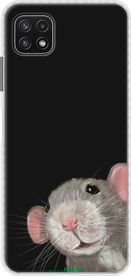 Чохол Bumper чехол The Peeking Rat для Samsung Galaxy A22 5G A226B - 6442pc-2581 изображение 