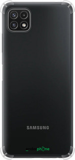 Силикон с усиленными углами чехол 'Прозрачный' для Samsung Galaxy A22 5G A226B изображение 8