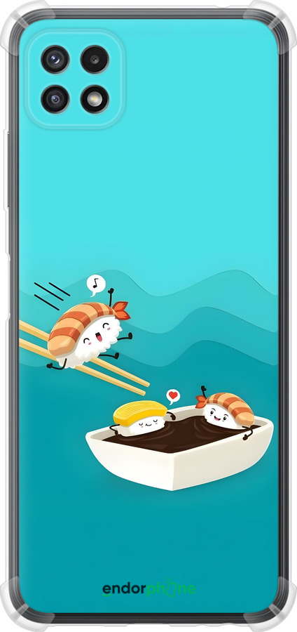 Силикон с усиленными углами чехол Суши для Samsung Galaxy A22 5G A226B - 6354sp-2581 изображение 