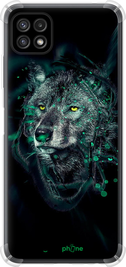 Силикон с усиленными углами чехол Wolf для Samsung Galaxy A22 5G A226B - 6610sp-2581 изображение 
