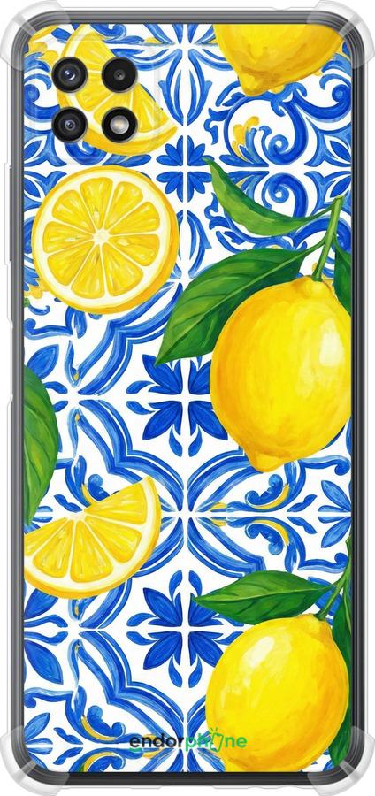 Силикон с усиленными углами чехол Grocery Girl Italian Summer для Samsung Galaxy A22 5G A226B - 6766sp-2581 изображение 