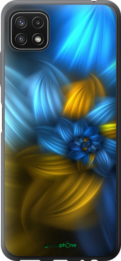 

Силіконовий чохол "Візерунок 46" для Samsung Galaxy A22 5G A226B, Синій