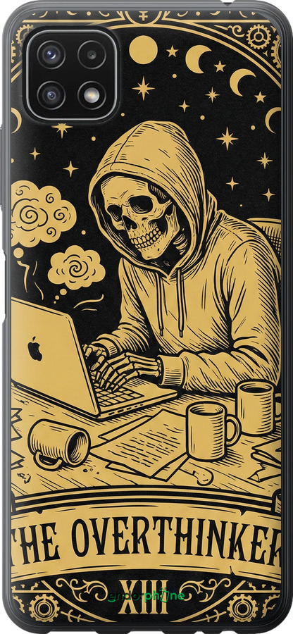 Силіконовий чехол The Overthinker для Samsung Galaxy A22 5G A226B - 6774u-2581 изображение 