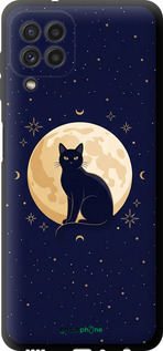 TPU чехол Cute Cat Celestial/Witchy для Samsung Galaxy A22 A225F - 6787b-2270 изображение 