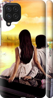 3D пластиковый матовый чехол Sunset для Samsung Galaxy M32 M325F - 6607m-2558 изображение 