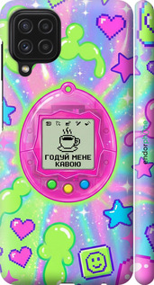 3D пластиковый матовый чехол Y2K Aesthetic Retro Pet: Годуй мене кавою для Samsung Galaxy M32 M325F - 6784m-2558 изображение 