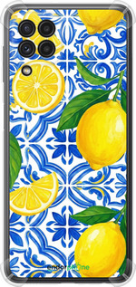 Силіконовий протиударний с посиленими кутами чехол Grocery Girl Italian Summer для Samsung Galaxy M22 M225F - 6766sp-2551 изображение 