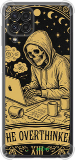 Силикон с усиленными углами чехол The Overthinker для Samsung Galaxy M22 M225F - 6774sp-2551 изображение 