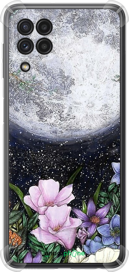 Силикон с усиленными углами чехол Полночь в саду для Samsung Galaxy A22 A225F - 6259sp-2270 изображение 