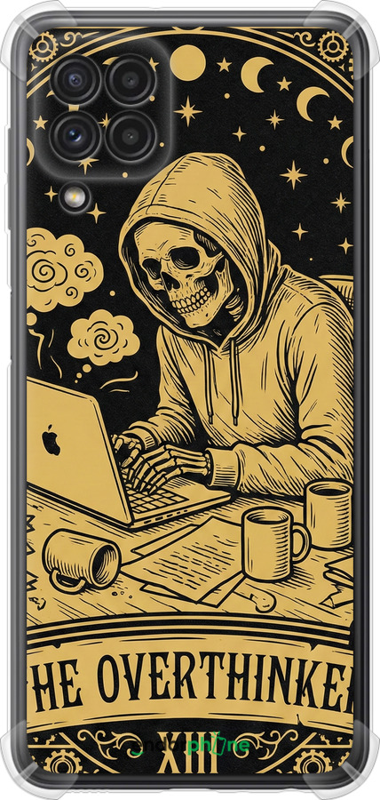 Силикон с усиленными углами чехол The Overthinker для Samsung Galaxy M22 M225F - 6774sp-2551 изображение 