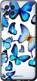 2D пластиковый чехол Бабочки для Samsung Galaxy M22 M225F - 6023t-2551 изображение 