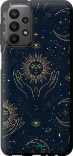 TPU чехол Celestial Harmony: Sun & Moon Gold Mystic Pattern для Samsung Galaxy A23 A235F - 6778b-2587 изображение 