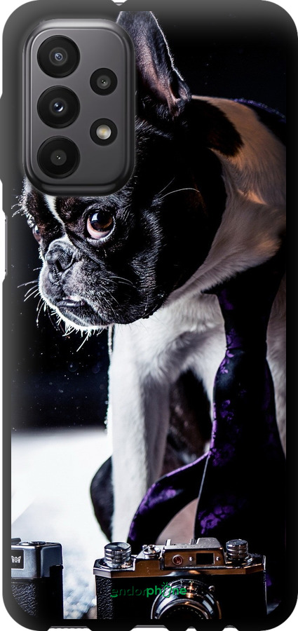 TPU чехол Бульдог-фотограф для Samsung Galaxy A23 A235F - 142b-2587 изображение 