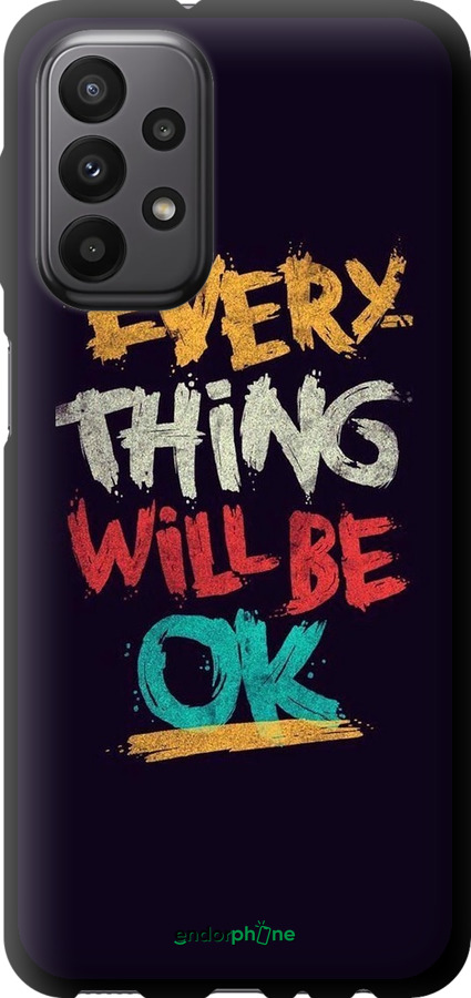 TPU чехол Все будет хорошо для Samsung Galaxy A23 A235F - 4068b-2587 изображение 