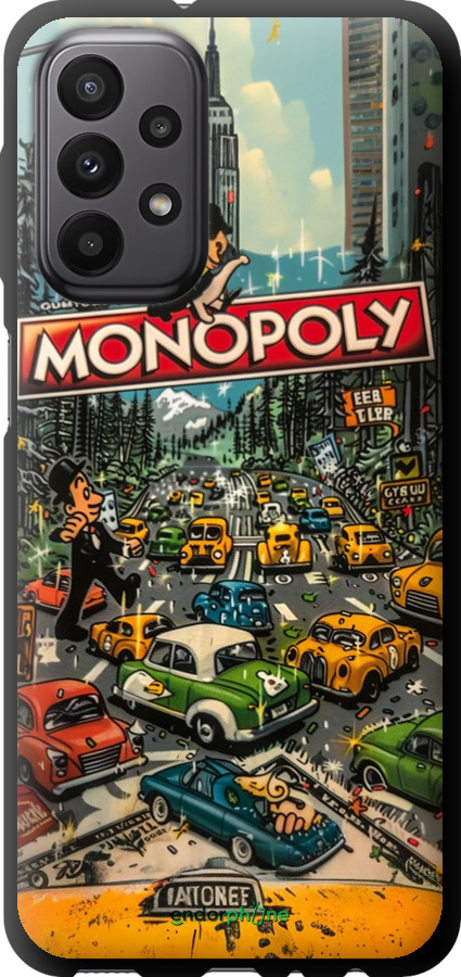 TPU чехол Городской драйв Monopoly для Samsung Galaxy A23 A235F - 6088b-2587 изображение 