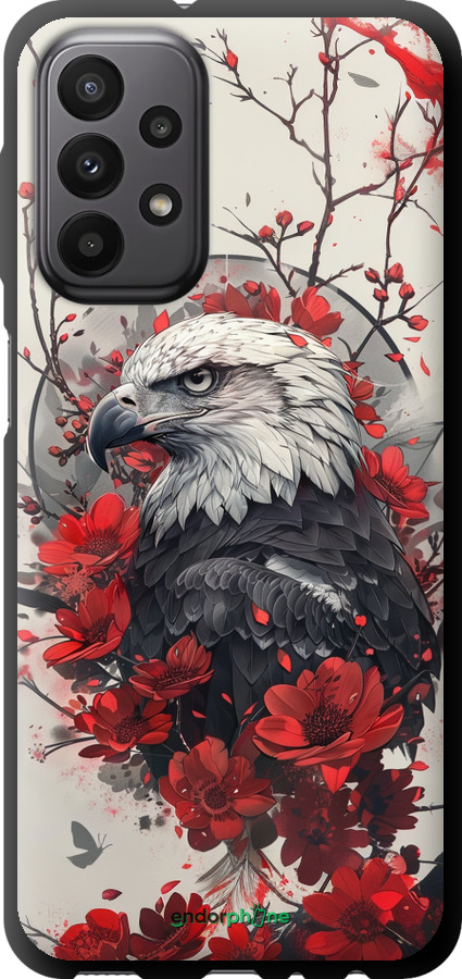 TPU чехол Рубиновый орел для Samsung Galaxy A23 A235F - 6103b-2587 изображение 