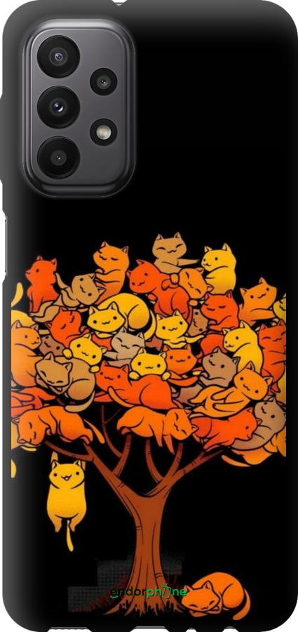 TPU чехол Дерево и котики для Samsung Galaxy A23 A235F - 6516b-2587 изображение 