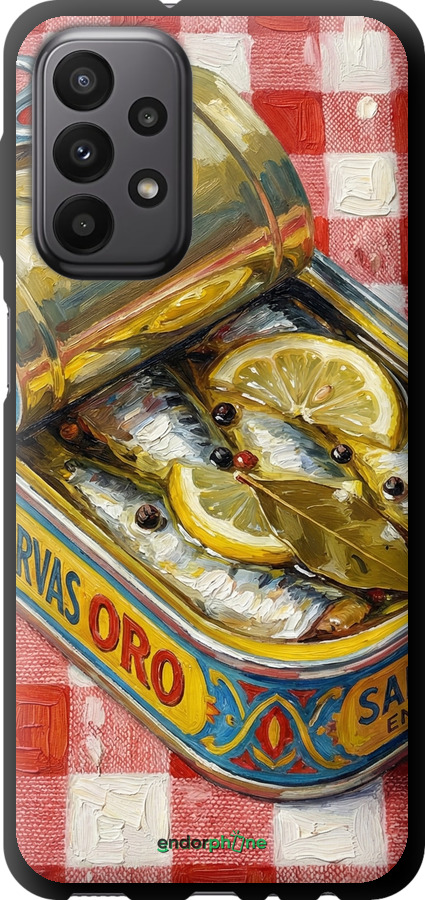 TPU чехол Vintage Sardine Tin Phone для Samsung Galaxy A23 A235F - 6772b-2587 изображение 